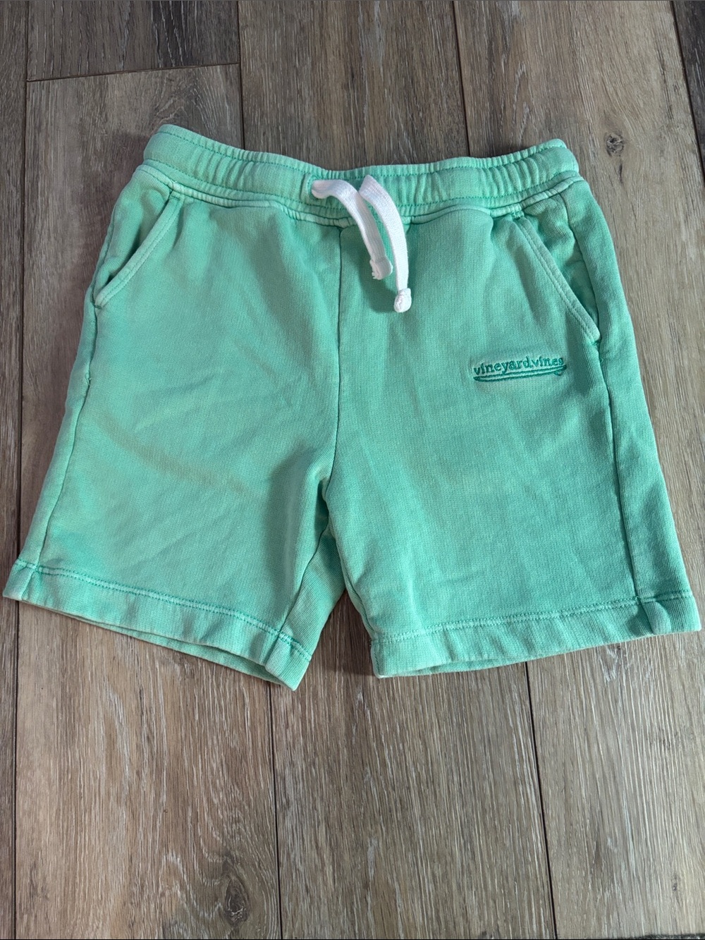 Vineyard Vines Boys Mint Green Drawstring Shorts